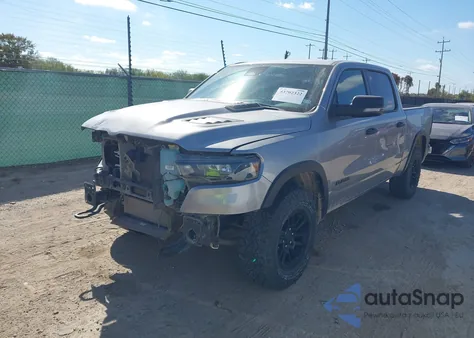 2025 Ram 1500 Rebel 4X4 5'7 Box z USA, uszkodzony, nr VIN 1C6SRFLP7SN576837